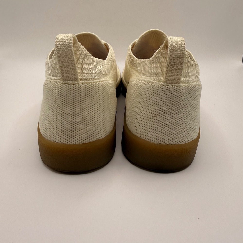 Vionic Winny Knit Ivory Cream Lace Up Slip-on Sneakers Womens 8 Wide Gum Sole - Picture 6 of 7